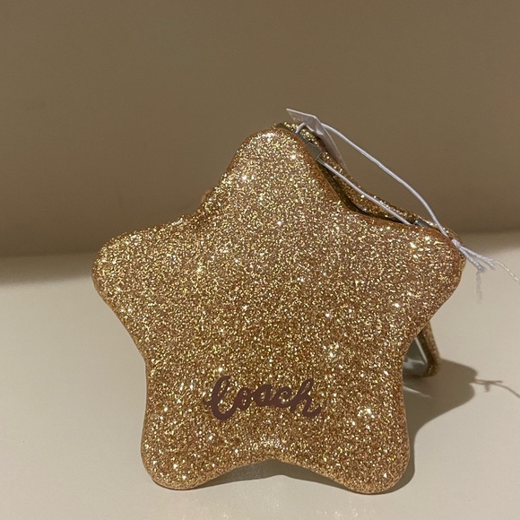 NWT Coach Glitter Compact Mirror - Picture 1 of 5
